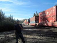 �Freight headed back East